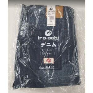 Iro-Ochi NIPPON JEAN - INDIGO AZUL WASH Size 38 x 32 Brand New!